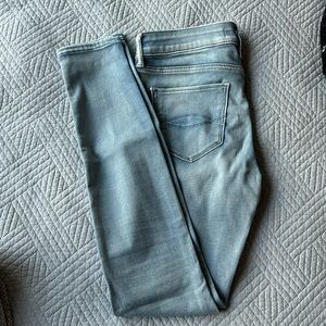 Abercrombie Light Wash Jeggings